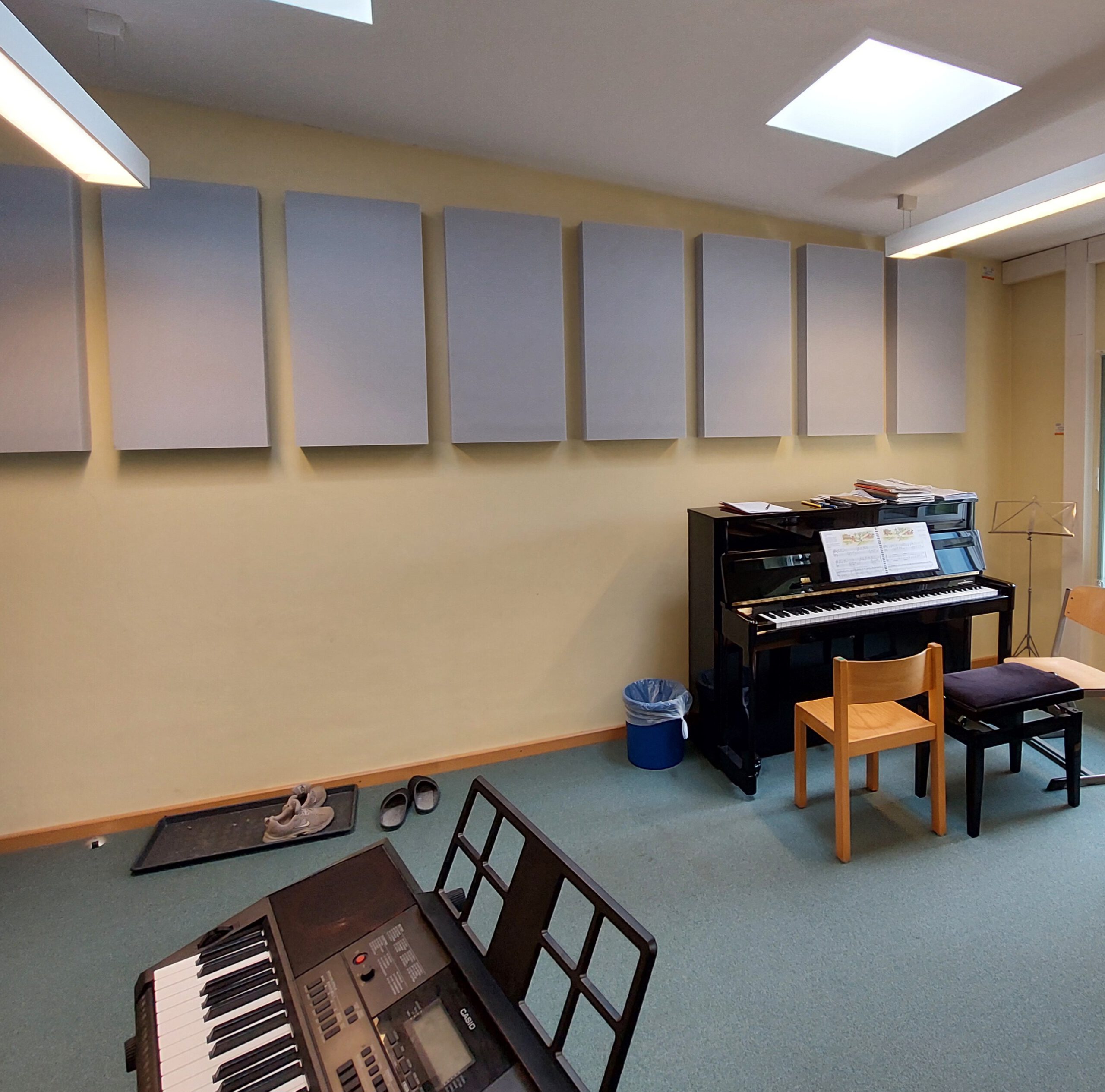 Feierliche Übergabe der renovierten Räume der Bibliothek und des Musikprojektes